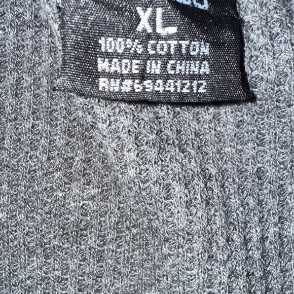 Wuhou - Arizona State Sun Devils Henley. Long Sleeve Gray with logo size XL - Picture 7 of 10